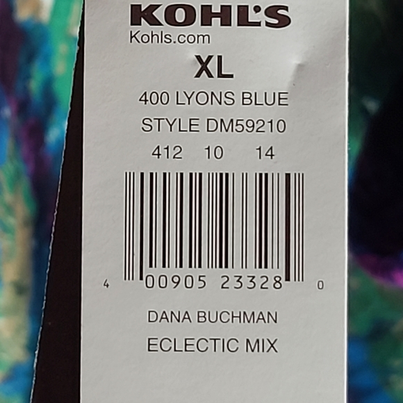 DANA BUCHMAN NWT X-LARGE BEADED BLOUSE VINTAGE - Picture 6 of 7